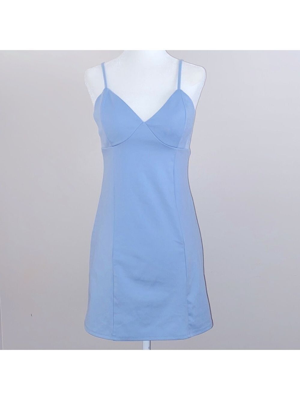 Kendal & Kylie pale blue mini dress